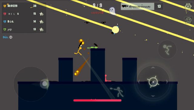 (รีวิวเกมมือถือ) Stick Fight: The Game Mobile เกมดังจากบน PC ลงมือถือแล้ว! | เกมส์เด็ดดอทคอม 5
