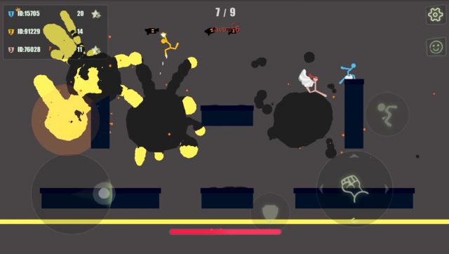 (รีวิวเกมมือถือ) Stick Fight: The Game Mobile เกมดังจากบน PC ลงมือถือแล้ว! | เกมส์เด็ดดอทคอม 16