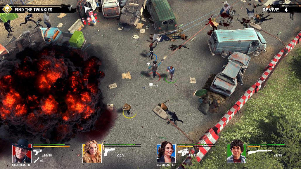 【คอลัมน์เกมเดย์】 "สี่คนฆ่าซอมบี้อย่างตื่นตระหนก ดัดแปลงจากหันงภาพยนตร์ “Zombieland: Double Tap Roadtrip” มีหลายแพลตฟอร์มคอมพิวเตอร์แม่ข่ายที่จะเปิดตัว 5