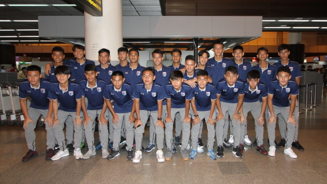 ทัพยู-16ปีทีมชาติไทยยกพลสู่เมียนมาทำศึกชิงแชมป์เอเชีย รอบคัดเลือก