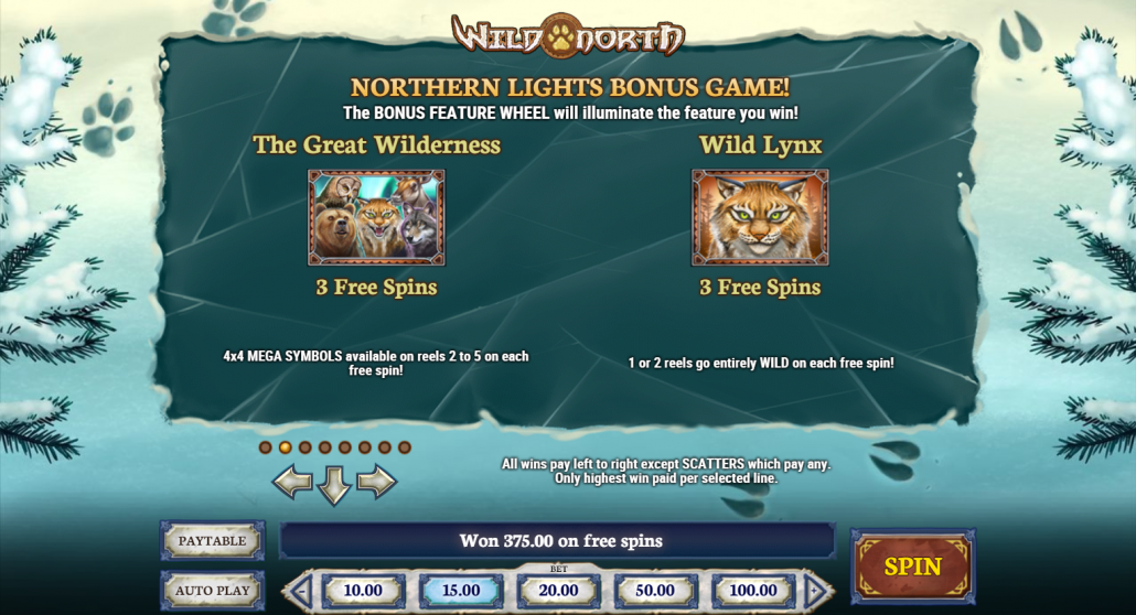 คำแนะนำจากผู้เล่น-ค่ายเกม Play'n Go   สล็อตpng  pngslot  Wild North  สล็อต 5