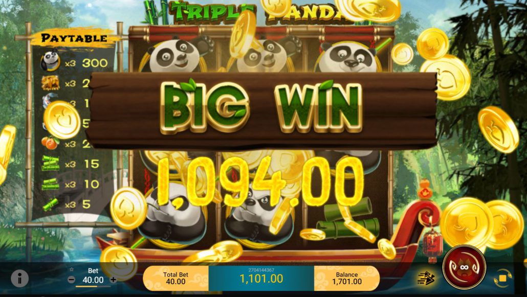 สล็อต Pay69slot -ค่ายเกม SG Triple Panda สล็อต ฟรี เครดิต ไม่ ต้อง ฝาก ล่าสุด2020 ตู้ สล็อตSG 10