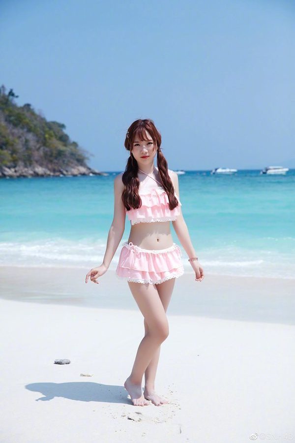 SNH48 กลุ่มเน็ตไอดอลสาวจากจีน อวดความเซ็กซี่ใสๆ ในชุดว่ายน้ำ...... 7