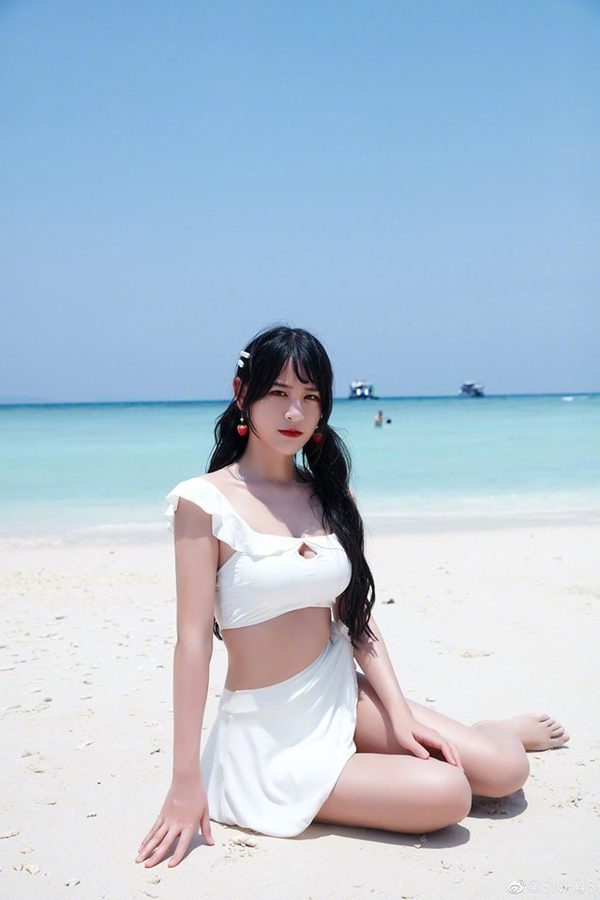 SNH48 กลุ่มเน็ตไอดอลสาวจากจีน อวดความเซ็กซี่ใสๆ ในชุดว่ายน้ำ...... 8