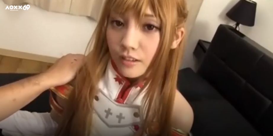 วิดีโอลับของ Asuna AV cosplay aoxx69 5