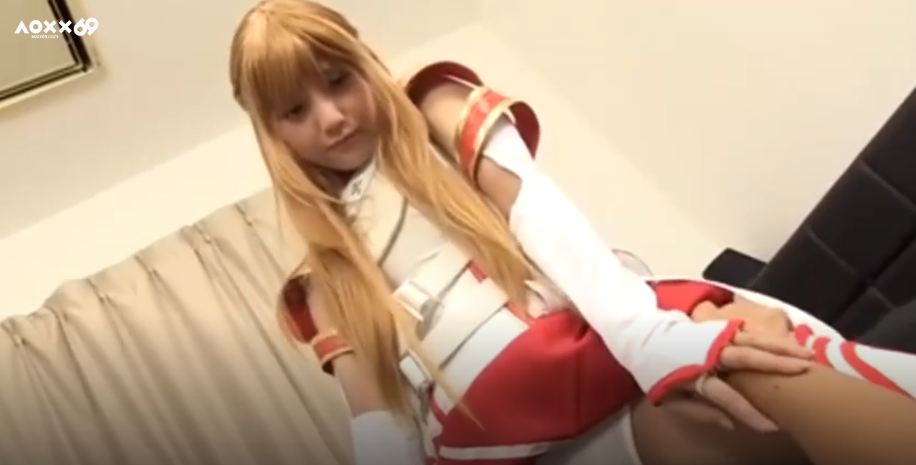 วิดีโอลับของ Asuna AV cosplay aoxx69 6